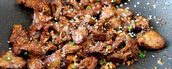 干煸鸡心的家常做法