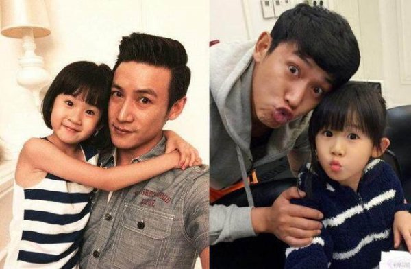 女儿颜值高不高主要看爸爸