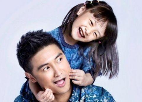 女儿颜值高不高主要看爸爸