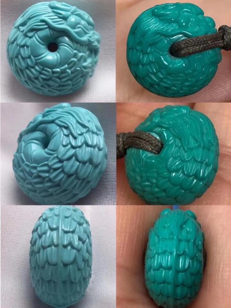 绿松石一摸就变色