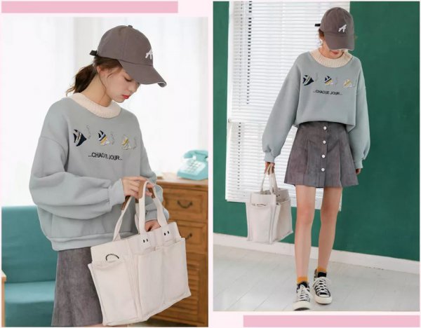 卫衣怎么搭配外套好看