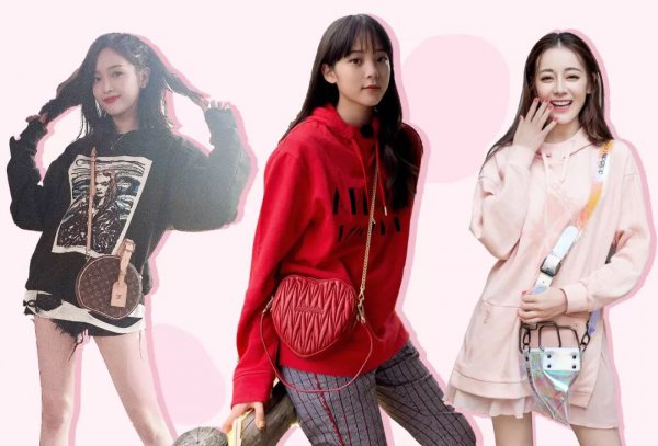 卫衣怎么搭配外套好看