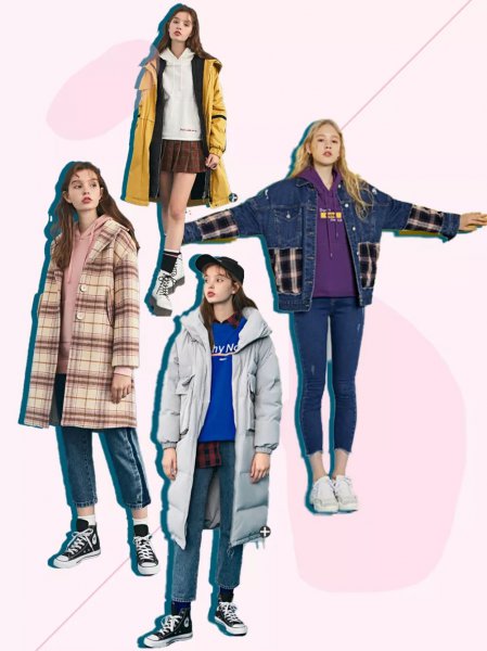 卫衣怎么搭配外套好看