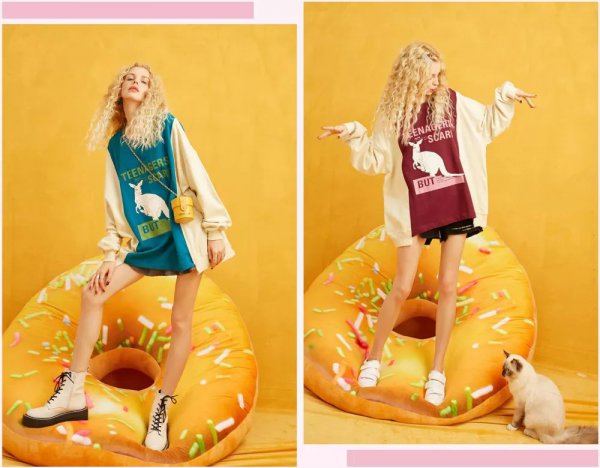 卫衣怎么搭配外套好看