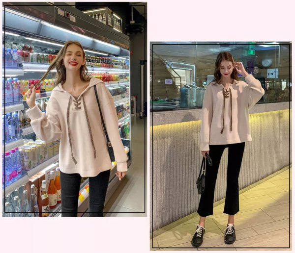 卫衣怎么搭配外套好看