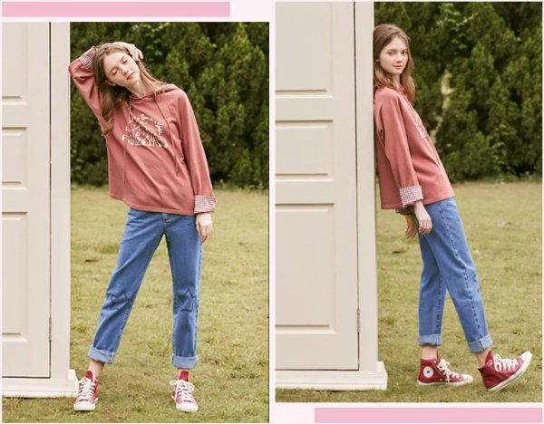 卫衣怎么搭配外套好看