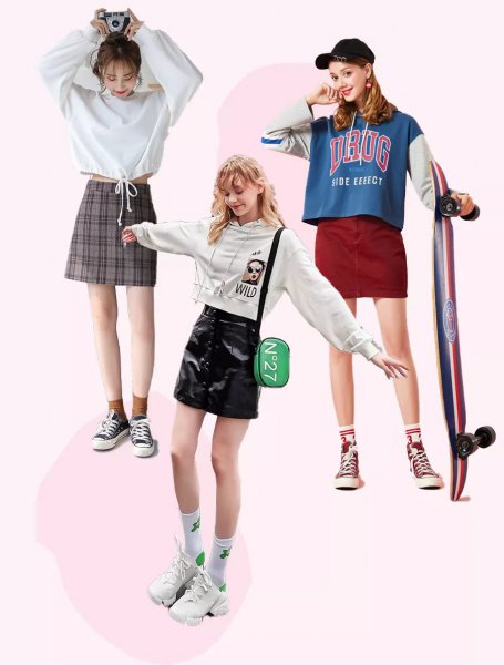 卫衣怎么搭配外套好看