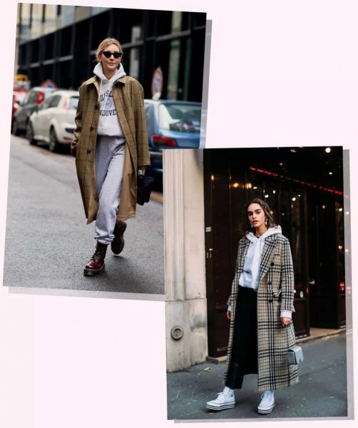 卫衣怎么搭配外套好看