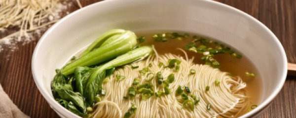 怎样制作简易面条好吃