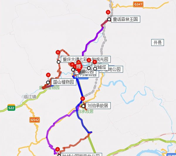 开州旅游景点大全攻略