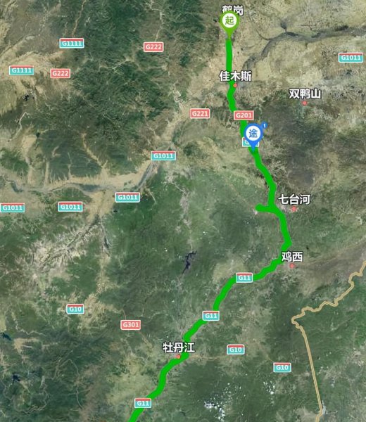 鹤大高速起点和终点