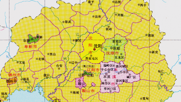 沈阳有哪些区县