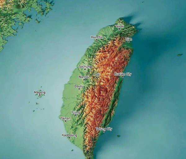 台湾有哪些城市分别在哪里