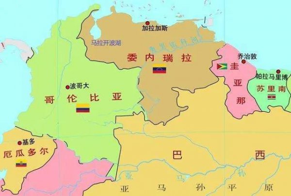委内瑞拉属于哪个洲的国家