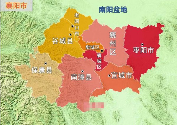 襄阳市有几个区几个县