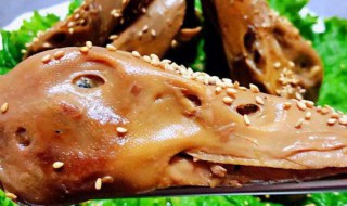 简单鸭头的做法步骤 鸭头怎么煮好吃