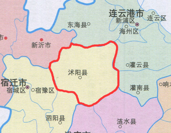 江苏省沭阳县属于哪个市