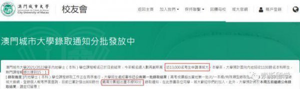 澳门城市大学世界排名