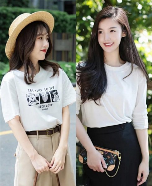 白t恤配什么裤子好看