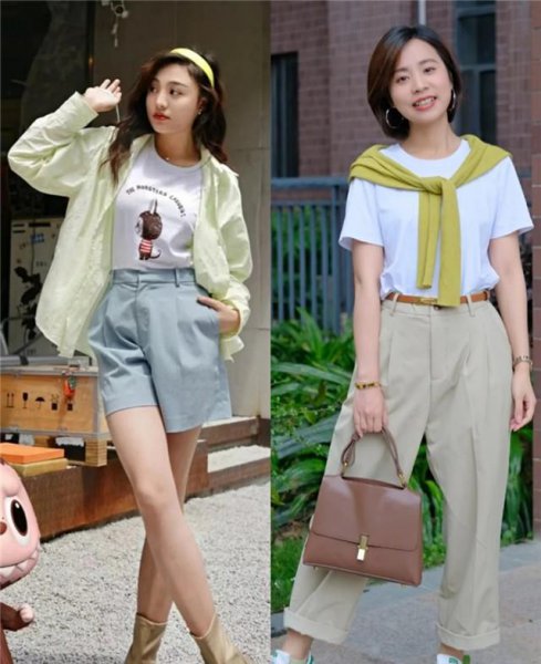 白t恤配什么裤子好看