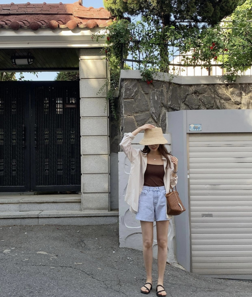 女生短裤配什么鞋子好看