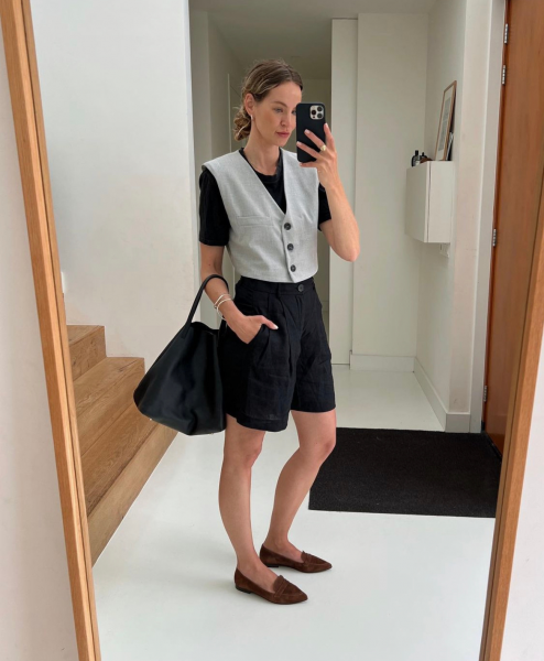 女生短裤配什么鞋子好看