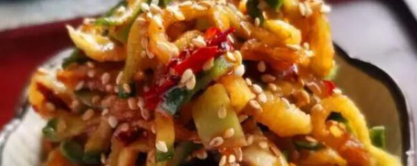 咸菜萝卜干怎么炒好吃