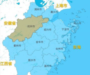 杭州市有几个区几个县 杭州各区县的建成区面积排名表