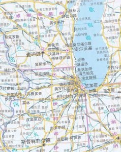 美国芝加哥在哪个州 城市芝加哥地理位置及面积人口情况