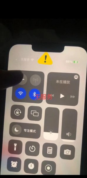 苹果手机显示无服务什么原因