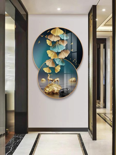 玄关挂什么画是最合适