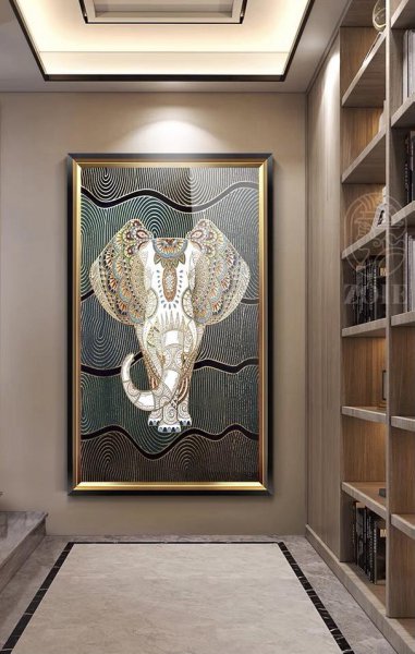 玄关挂什么画是最合适