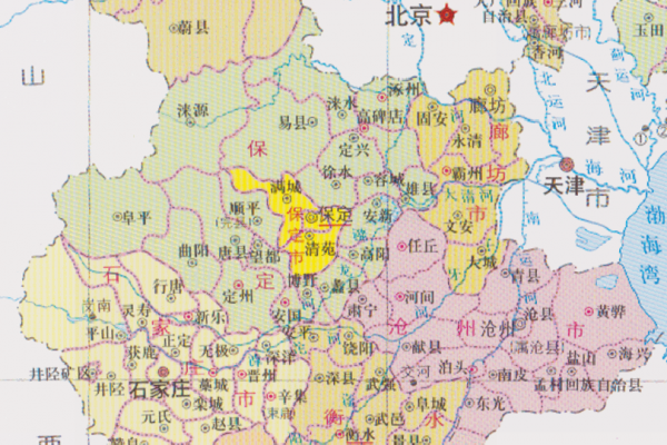 河北省保定市有几个区县
