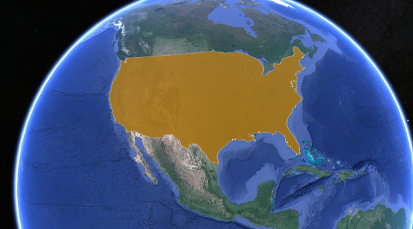 美国地理位置介绍