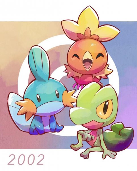 神奇宝贝御三家进化表