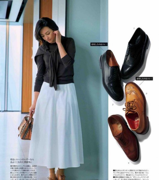 长裙穿什么样的鞋子好看