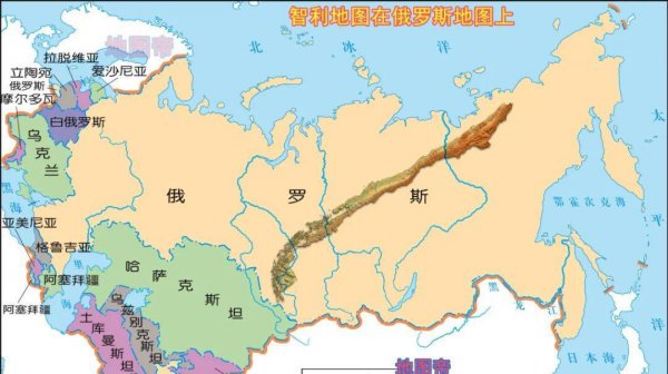 智利在哪里世界地图