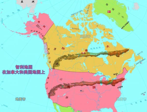 智利在哪里世界地图