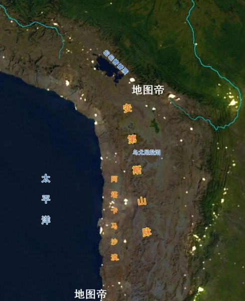 智利在哪里世界地图