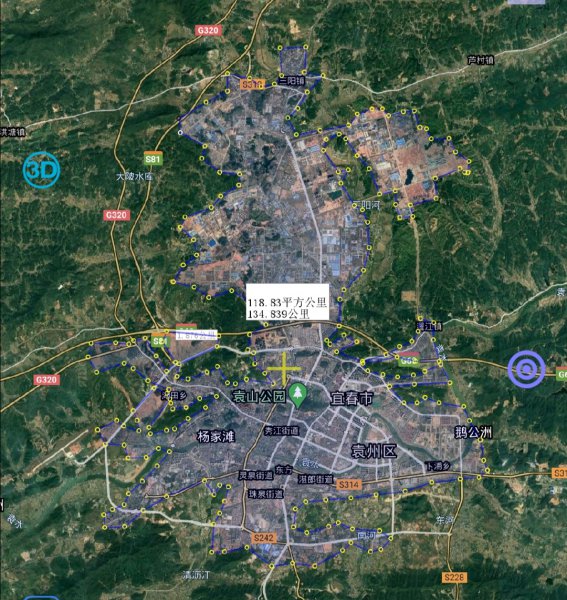 江西宜春有几个县和区