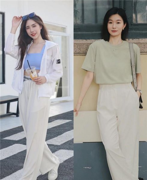 杏色裤子配什么颜色上衣