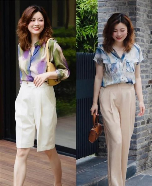 杏色裤子配什么颜色上衣