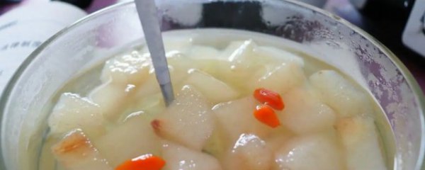 炖冰糖雪梨简单方法