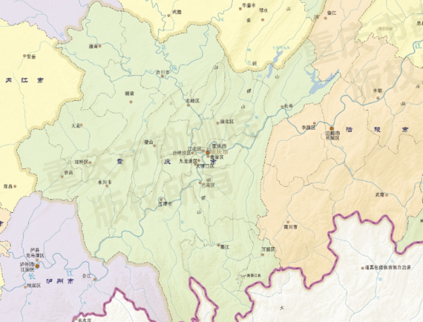 重庆在哪个省份的