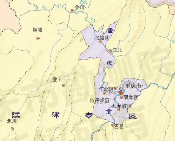 重庆在哪个省份的