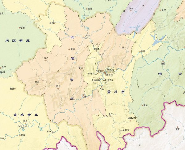 重庆在哪个省份的