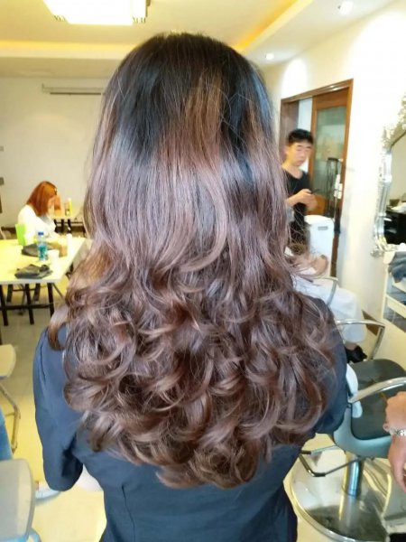 烫发发型什么样子的好看