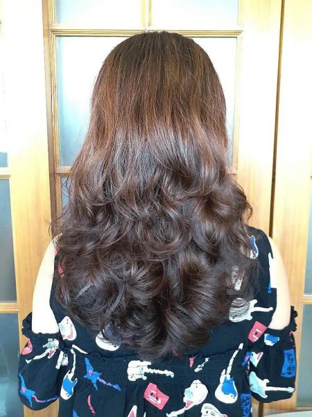 烫发发型什么样子的好看