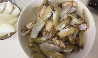 蛏子要焯水吗 蛏子烹煮前要焯水吗