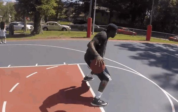 打篮球的基本动作